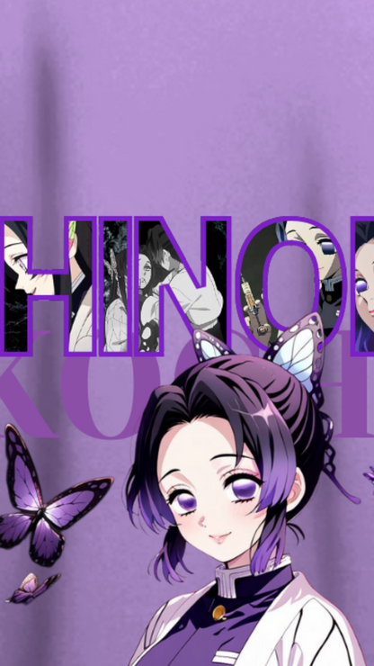 Shinobu Kocho – Insect Hashira – Regular Cotton T-Shirt - Unisex Fit