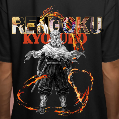 Rengoku Kyojuro (Flame Hashira)  – Regular Cotton T-Shirt - Unisex Fit