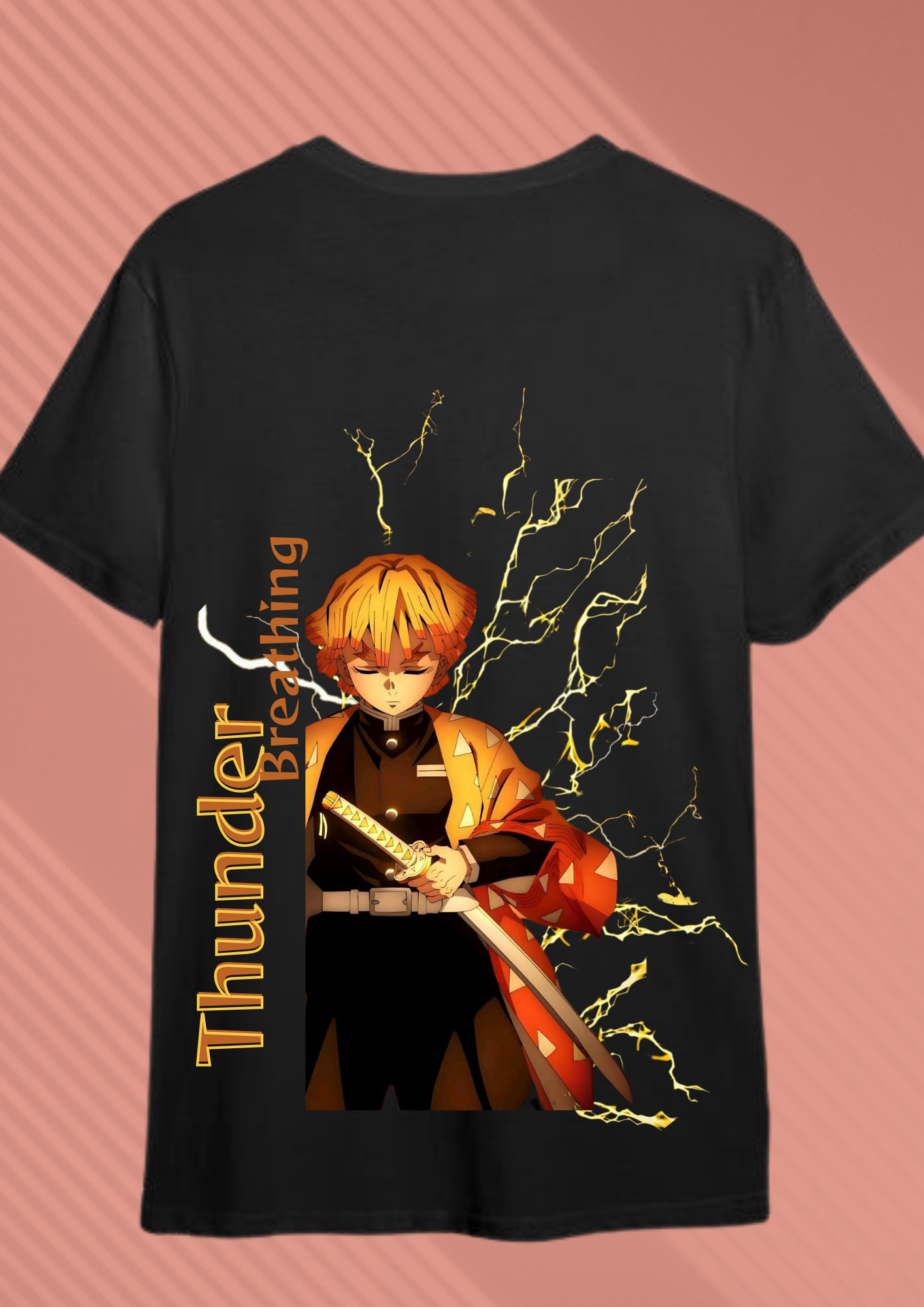 Zenitsu – Thunderclap & Flash – Regular Cotton T-Shirt - Unisex Fit