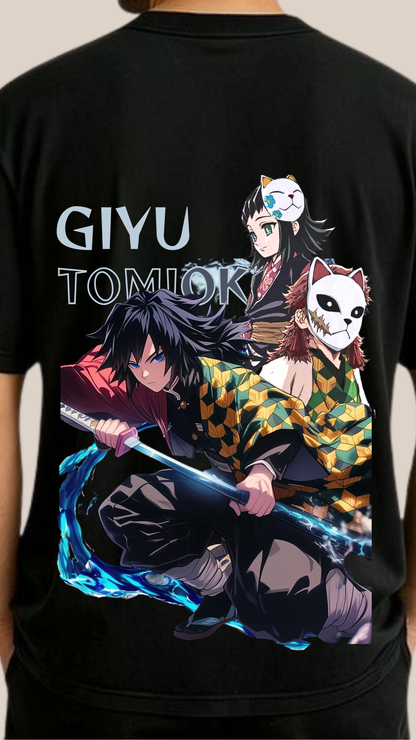 Giyu Water Hashira - Regular/Oversized Fit - Unisex Fit