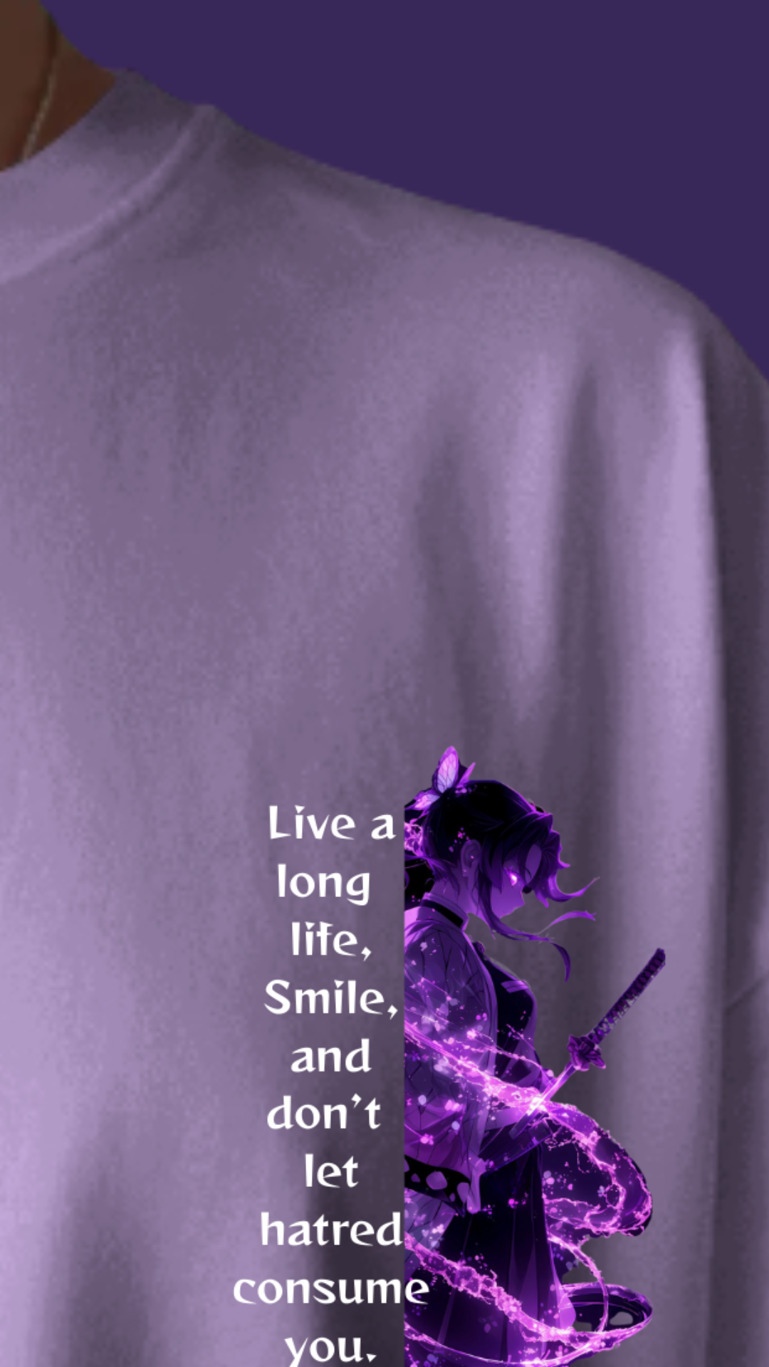 Shinobu Kocho – Insect Hashira – Regular Cotton T-Shirt - Unisex Fit