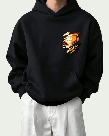 Naruto Uzumaki Hoodie – Anime Streetwear, Ninja Way Quote, 350 GSM Premium Hoodie