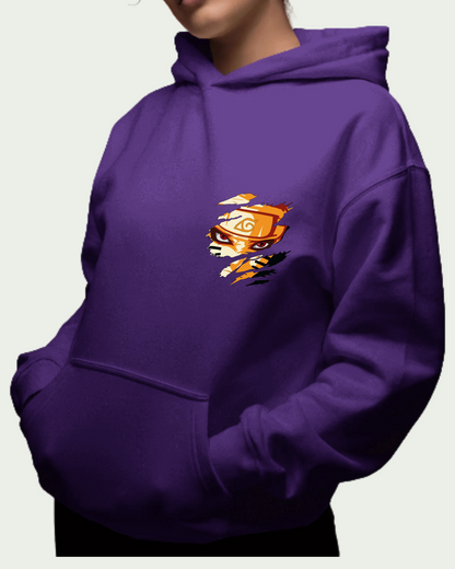 Naruto Uzumaki Hoodie – Anime Streetwear, Ninja Way Quote, 350 GSM Premium Hoodie