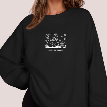 JUST BREATHE – Cozy Koala Collection - Sweatshirt – 350 GSM - Everyday Comfort