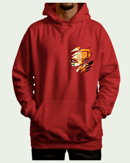 Naruto Uzumaki Hoodie – Anime Streetwear, Ninja Way Quote, 350 GSM Premium Hoodie