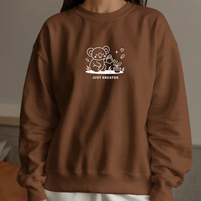 JUST BREATHE – Cozy Koala Collection - Sweatshirt – 350 GSM - Everyday Comfort