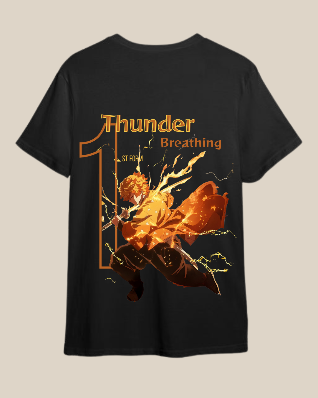Zenitsu – Thunderclap & Flash – Regular Cotton T-Shirt - Unisex Fit