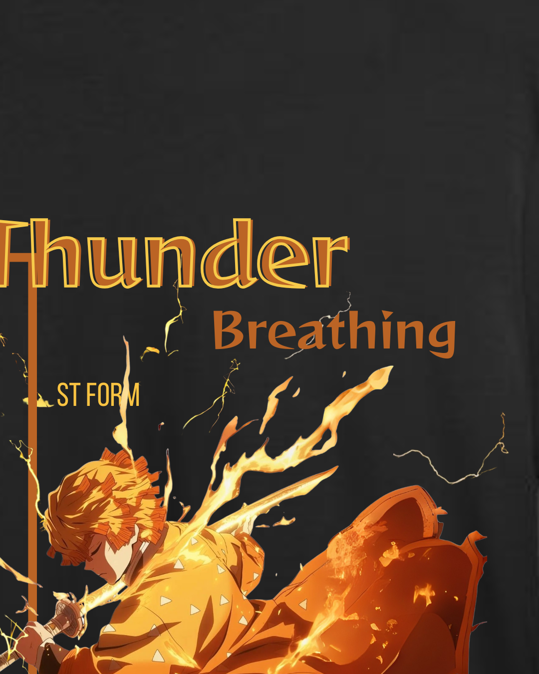 Zenitsu – Thunderclap & Flash – Regular Cotton T-Shirt - Unisex Fit