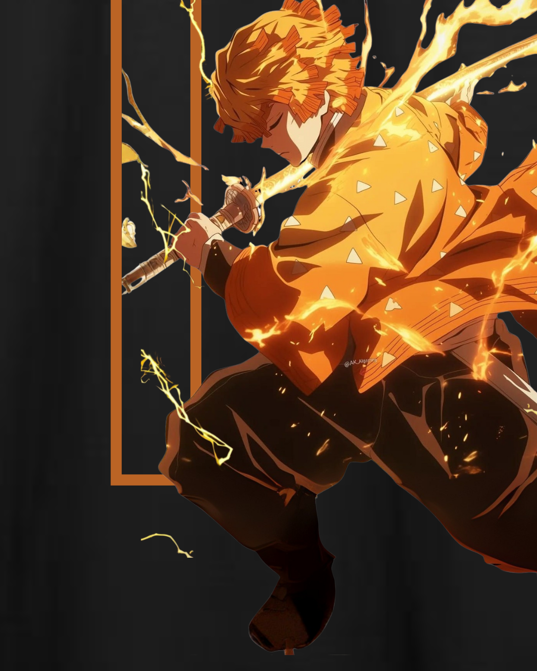 Zenitsu – Thunderclap & Flash – Regular Cotton T-Shirt - Unisex Fit