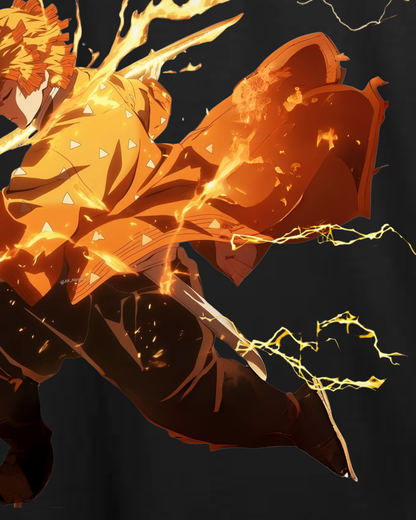 Zenitsu – Thunderclap & Flash – Regular Cotton T-Shirt - Unisex Fit