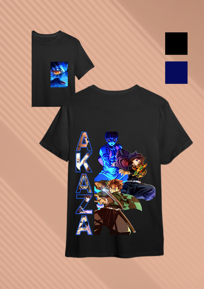 Akaza – Upper Rank Three – Regular Cotton T-Shirt - Unisex Fit