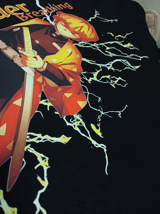 Zenitsu – Thunderclap & Flash – Regular Cotton T-Shirt - Unisex Fit