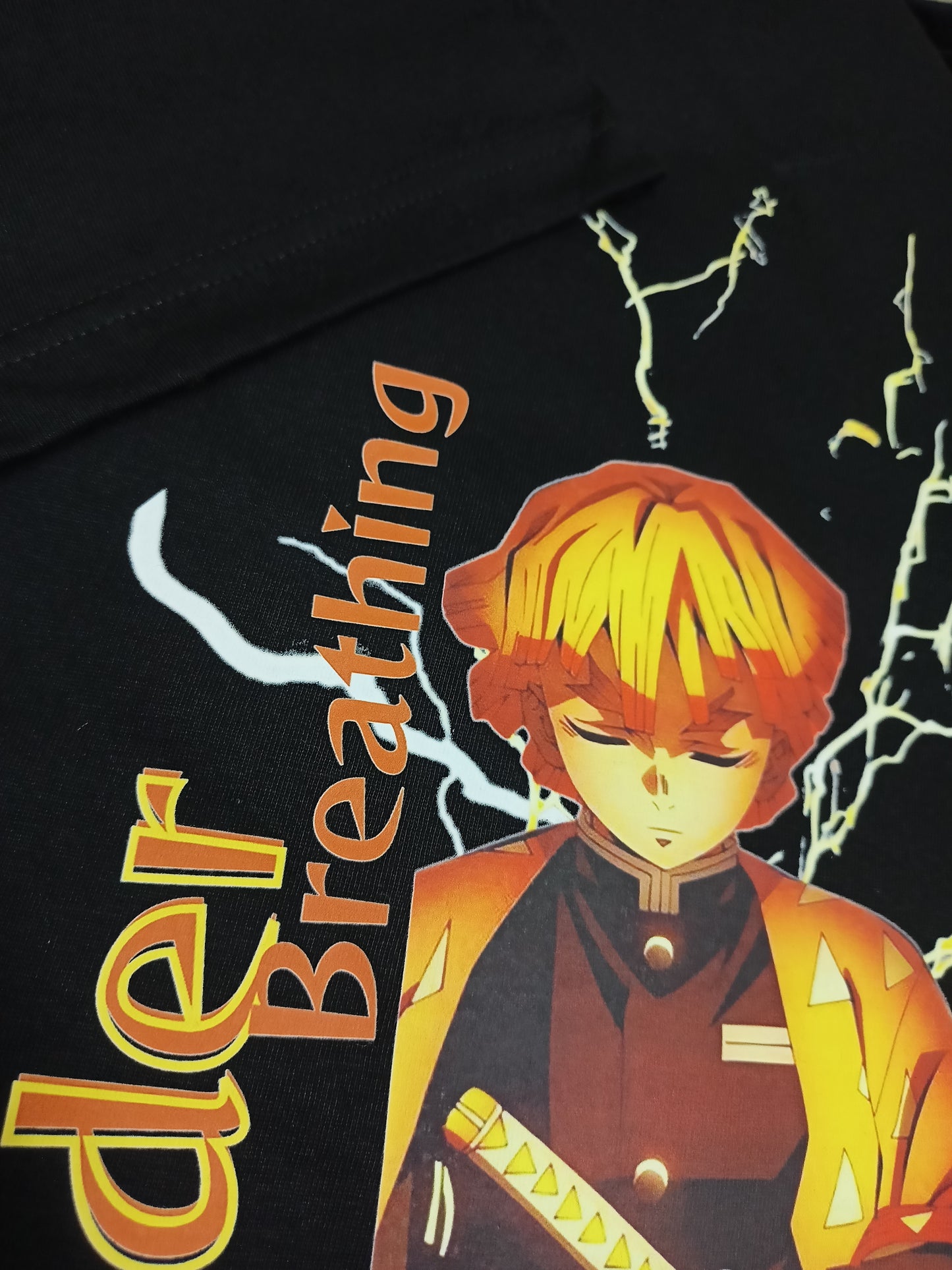 Zenitsu – Thunderclap & Flash – Regular Cotton T-Shirt - Unisex Fit