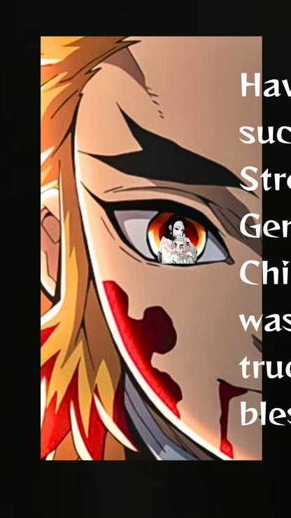 Rengoku Kyojuro (Flame Hashira)  – Regular Cotton T-Shirt - Unisex Fit