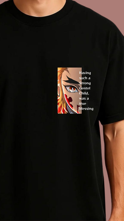 Rengoku Kyojuro (Flame Hashira)  – Regular Cotton T-Shirt - Unisex Fit