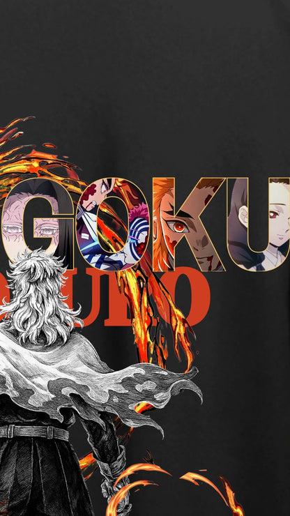 Rengoku Kyojuro (Flame Hashira)  – Regular Cotton T-Shirt - Unisex Fit